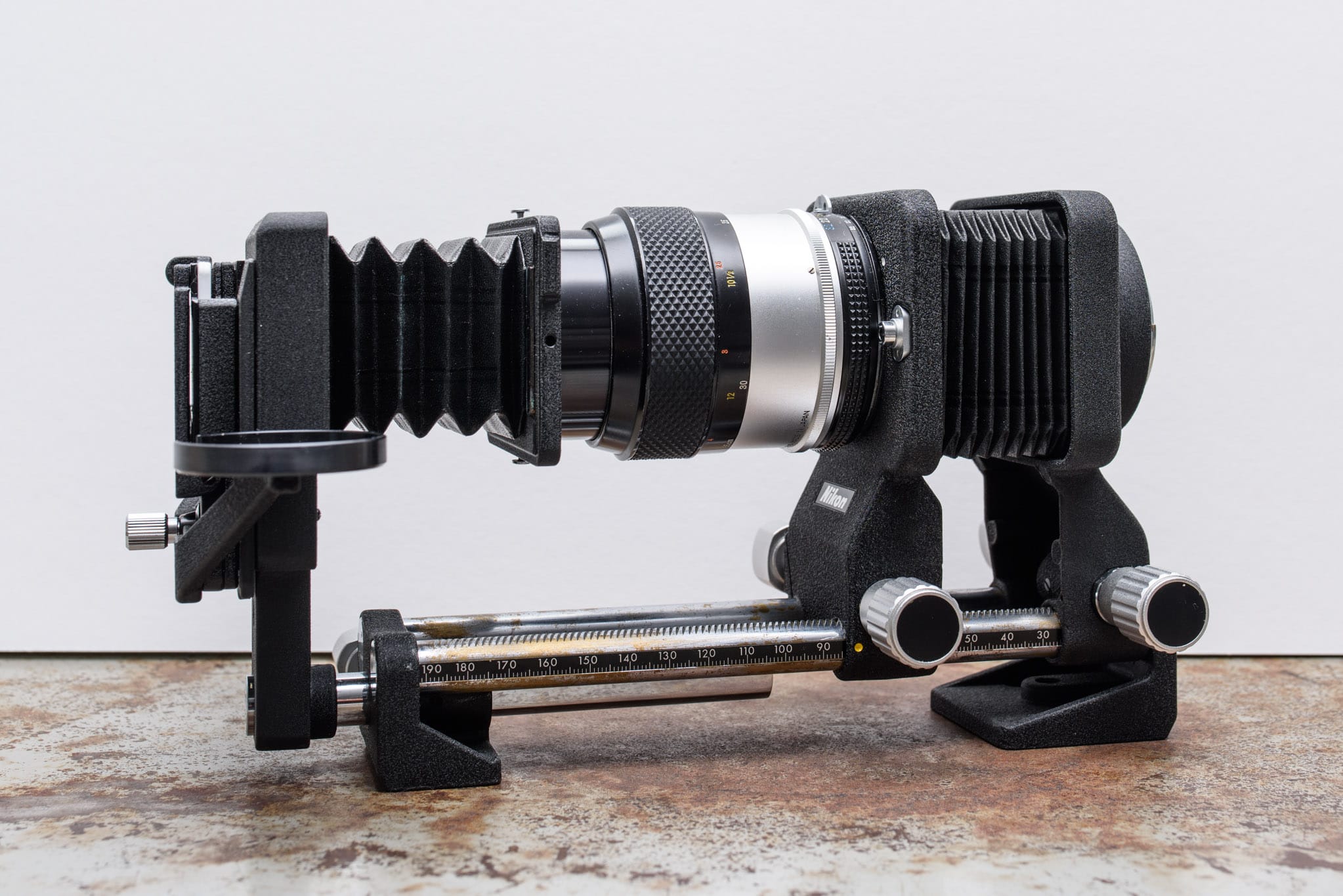 Nikon PB5 Bellows, PS4 Slide copier and Micro Nikkor 55mm f3.5 Ai